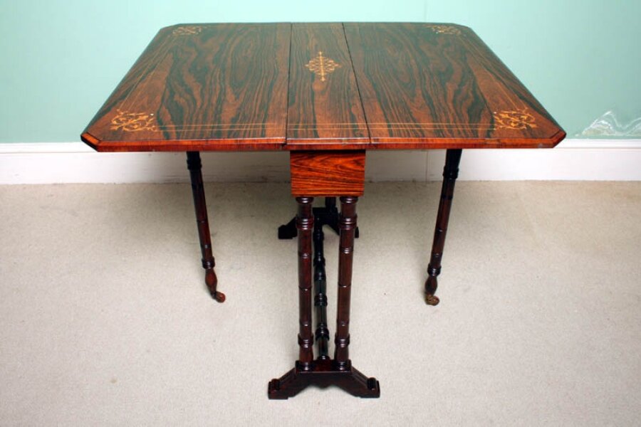 Antique Edwardian Inlaid  Sutherland Table C1900 | Ref. no. 02017a | Regent Antiques