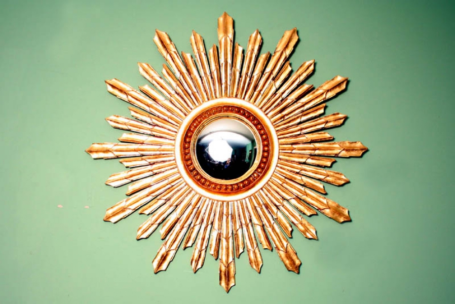 Stunning and Unusual Giltwood Starburst Mirror | Ref. no. 02218 | Regent Antiques