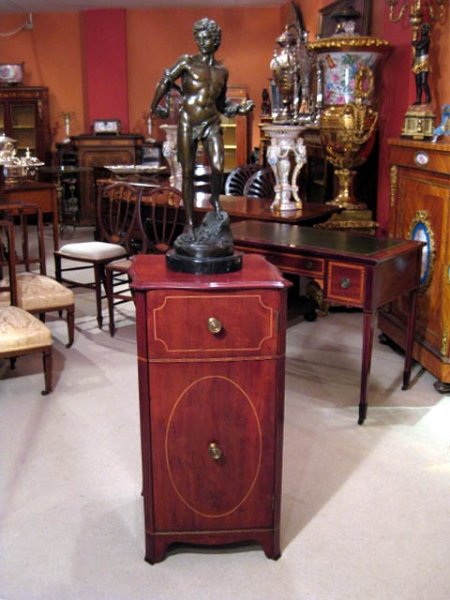 Antique Victorian Mahogany Pedestal Cabinet c.1880 | Ref. no. 02270 | Regent Antiques