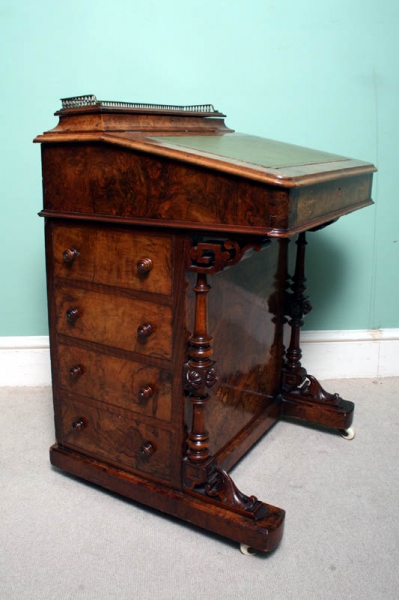Antique Victorian Walnut Davenport Desk c.1860 | Ref. no. 02364 | Regent Antiques