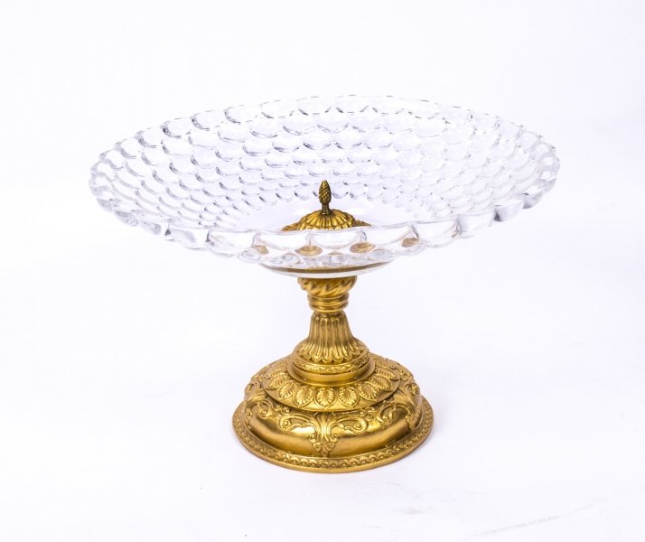 Cut Glass & Gilded Bronze Centrepiece Bowl | Ref. no. 02420 | Regent Antiques