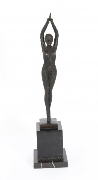 Vintage Art Deco Bronze Oriental Dancer After Chiparus 20th C | Ref. no. 02427 | Regent Antiques