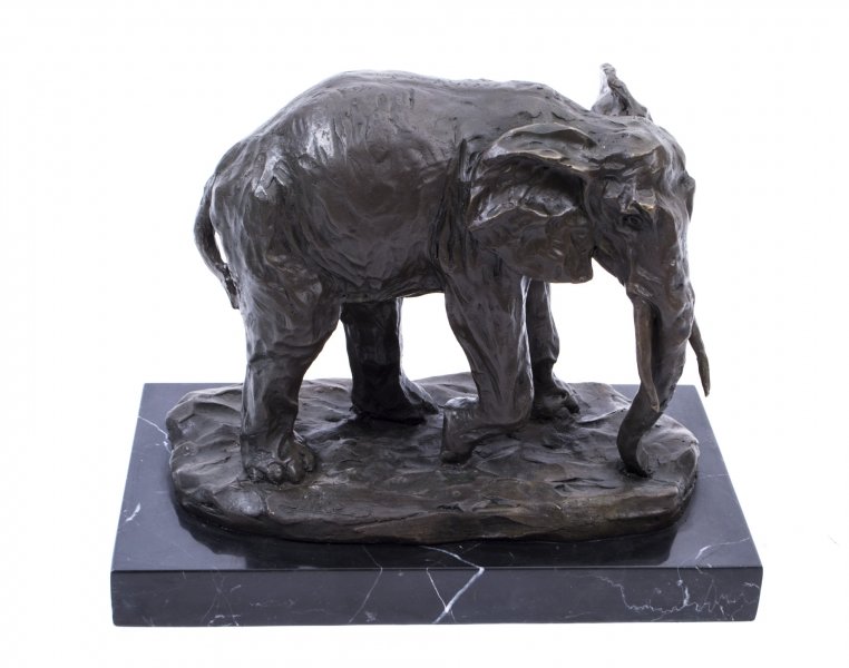 Bronze Elephant Sculpture Milo|Bronze Animal Sculpture | Ref. no. 02429 | Regent Antiques