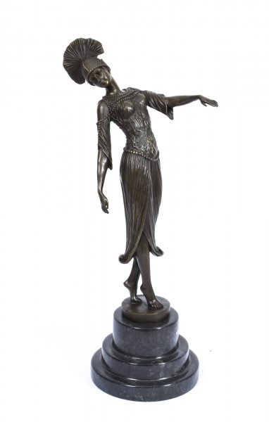 Art Deco Bronze Chiparus \'Flapper Girl\' | Art Deco Bronze | Chiparus Bronze | Ref. no. 02439 | Regent Antiques