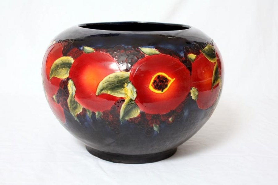 Stunning Colourful Hand Painted Pottery Jardiniere | Ref. no. 02618 | Regent Antiques