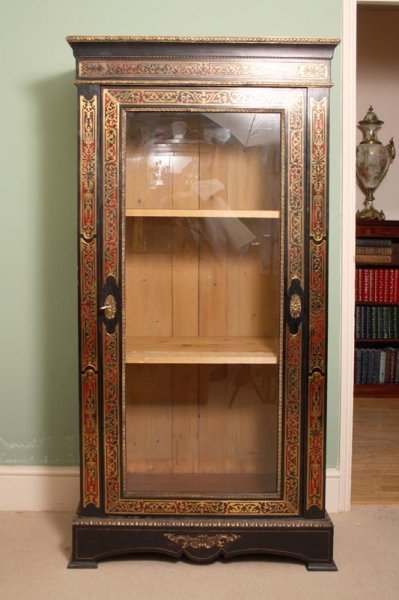Vintage Louis XVI Style Boulle/Buhl Display Cabinet | Ref. no. 02660 | Regent Antiques