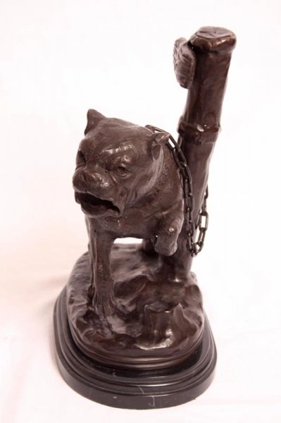 Stunning Bronze Sculpture Mastiff Dog | Ref. no. 02716 | Regent Antiques