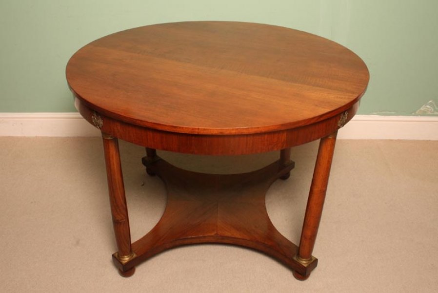 Antique French Empire Mahogany Centre Table c.1880 | Ref. no. 02744 | Regent Antiques