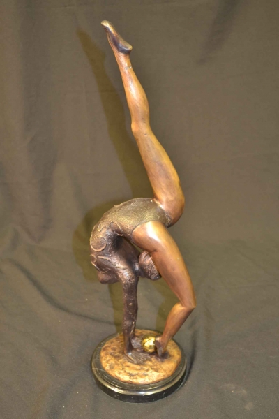 Stunning Bronze Sculpture of Dancer Marble Base | Ref. no. 02982 | Regent Antiques