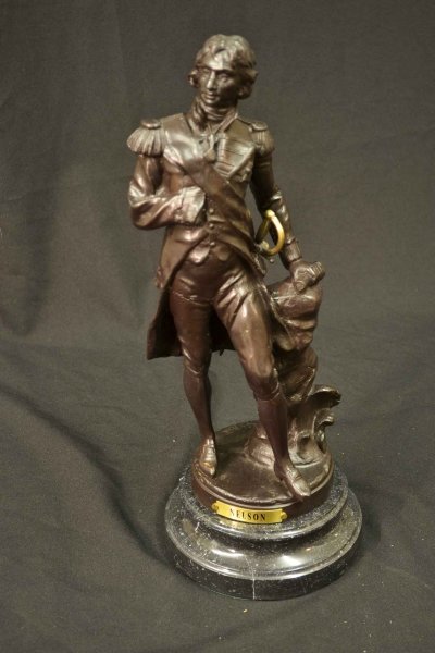 Stunning Bronze Sculpture British Admiral Lord Nelson | Ref. no. 02983a | Regent Antiques