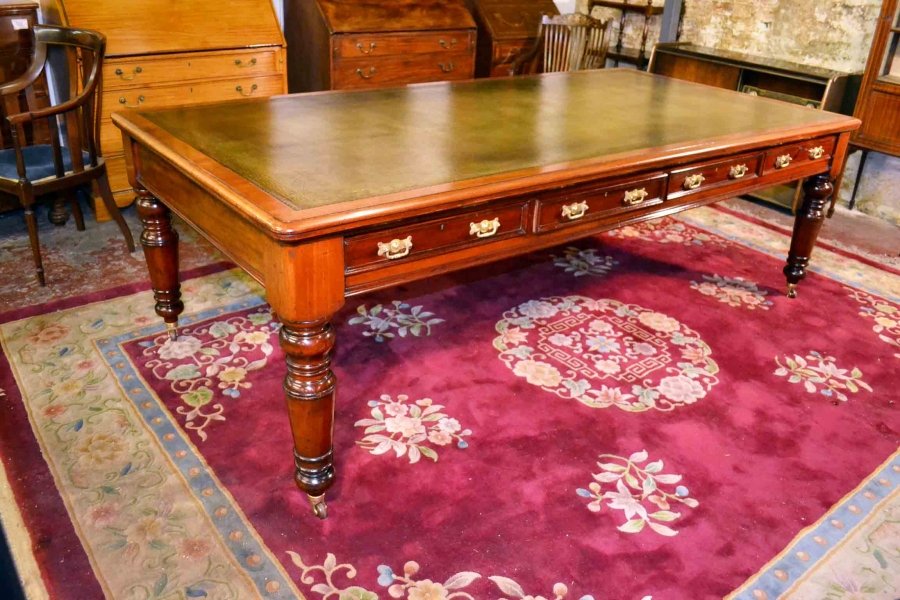 Antique Partners Writing Table Desk C1860 by Maple&Co | Ref. no. 03134 | Regent Antiques