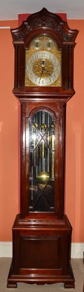 Antique Grandfather Clock with nine chiming tubes C1880 | Ref. no. 03683 | Regent Antiques