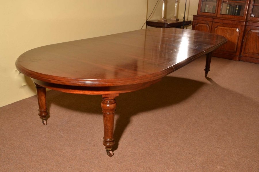 Antique Dining Table C1840 12ft Mahogany Conference | Ref. no. 03731 | Regent Antiques
