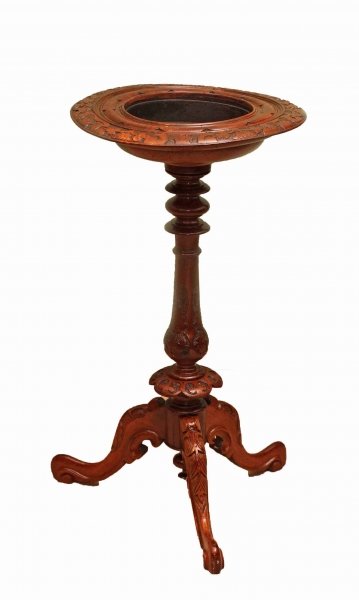 Antique Victorian Walnut Tripod Pedestal Stand C1860 | Ref. no. 03971 | Regent Antiques