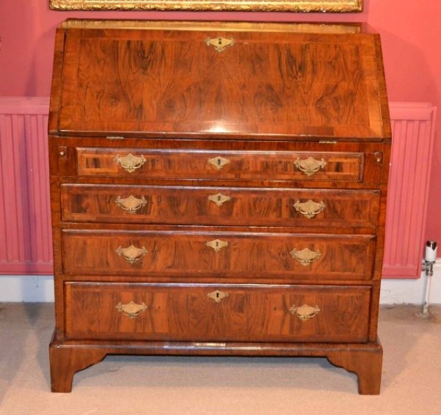 Antique Georgian Walnut Bureau  George II | Ref. no. 04159 | Regent Antiques