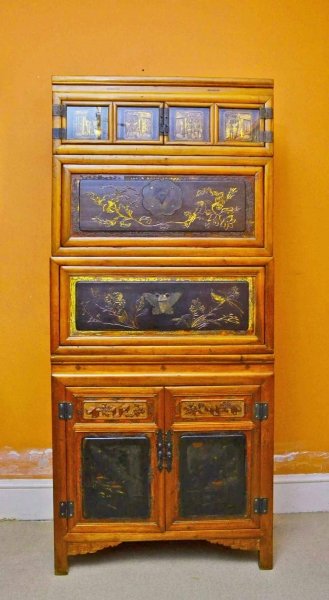 Vintage Chinese Lacquered Globe Wernicke C1920 | Ref. no. 04221 | Regent Antiques