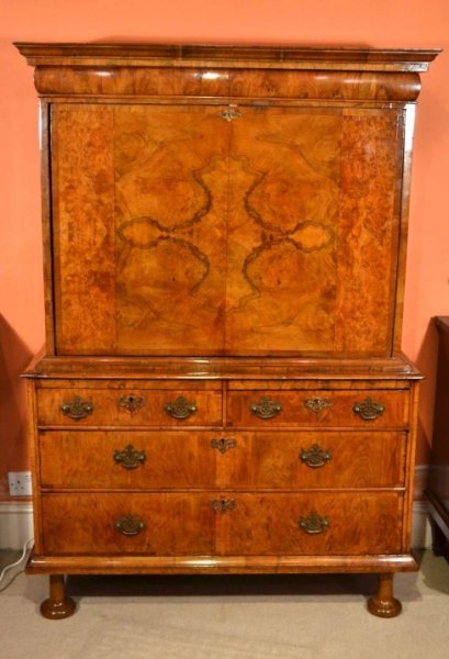 Antique 18th Century Queen Anne Walnut Secretaire | Ref. no. 04271 | Regent Antiques