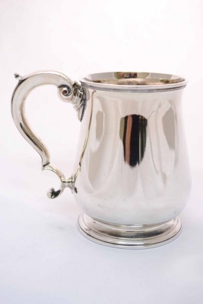 Antique  Silver 1 pint Mug By Paul de Lamerie 1734 | Ref. no. 04355 | Regent Antiques