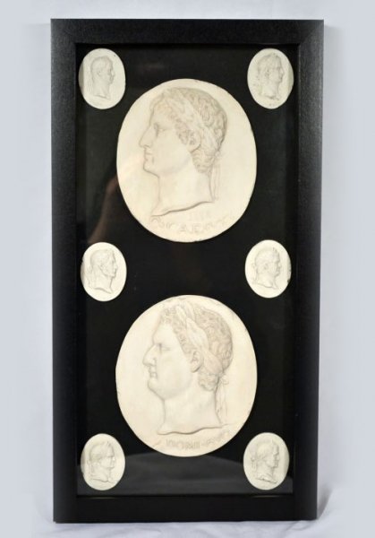 Beautiful Set of Marble Intaglios Depicting Caesar | Ref. no. 04937 | Regent Antiques