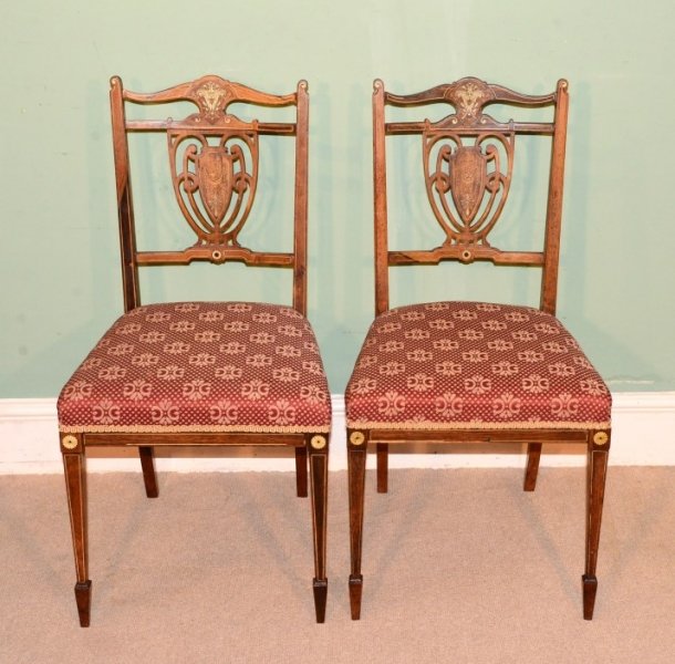 Antique edwardian online chairs