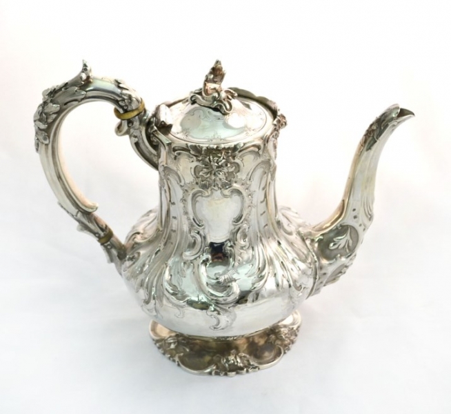 Antique English Silver Coffee Pot London 1841 | Ref. no. 05067 | Regent Antiques
