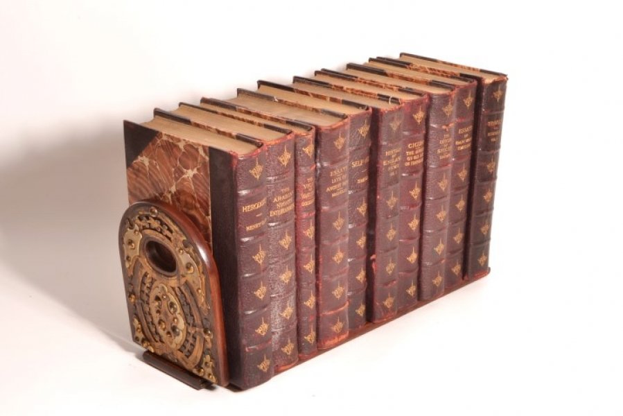 Antique Victorian Burr Walnut Book Slide c.1880 | Ref. no. 05152 | Regent Antiques