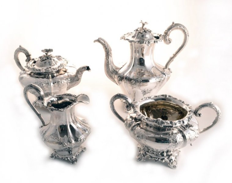 Antique English Silver Tea & Coffee Set London 1860 | Ref. no. 05265 | Regent Antiques