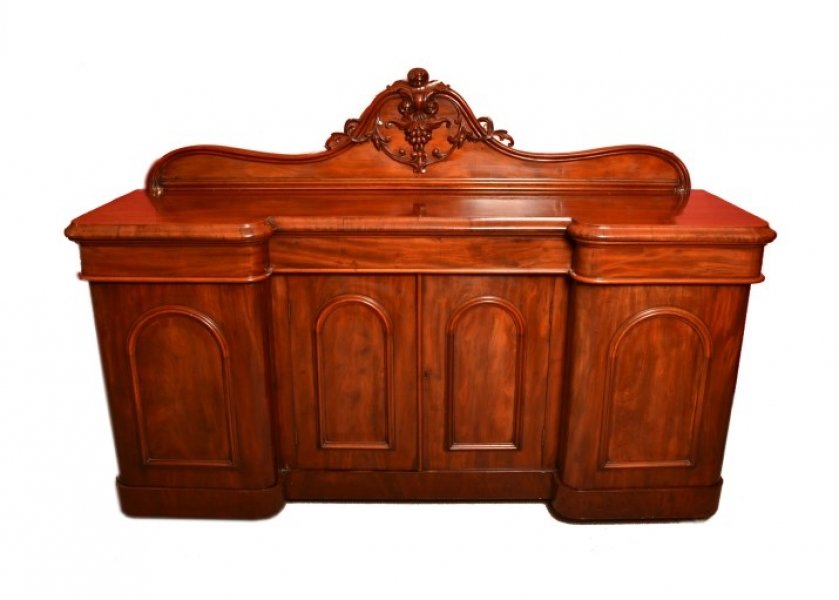 Antique Victorian Mahogany Sideboard Chiffonier C1860 | Ref. no. 05403 | Regent Antiques