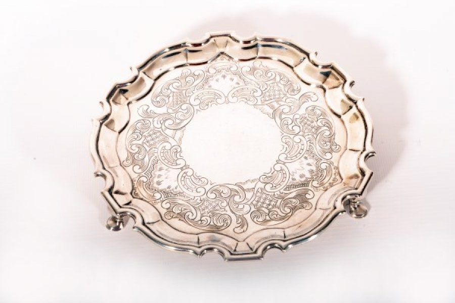 Antique  Sterling Silver Salver Paul de Lamerie 1735 | Ref. no. 05423 | Regent Antiques