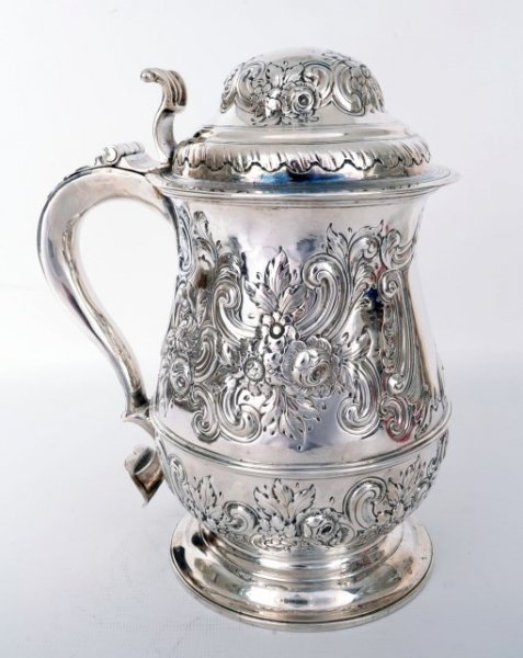 Antique Huge George II Silver Tankard Mug 1740 | Ref. no. 05601 | Regent Antiques