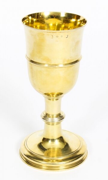 Antique Silver Gilt Chalice Cup by Paul de Lamerie 1745 | Antique Silver Chalice | Ref. no. 05643 | Regent Antiques