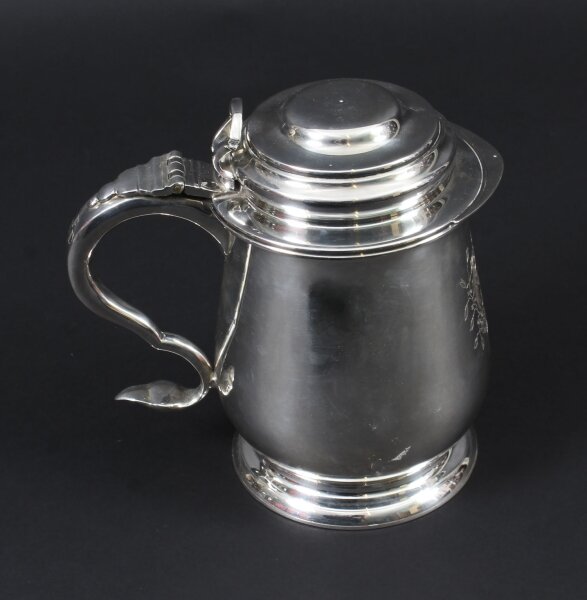 Vintage Benjamin Franklin Silver Plated Tankard" by Franklin Mint 1978 | Ref. no. 05806x | Regent Antiques