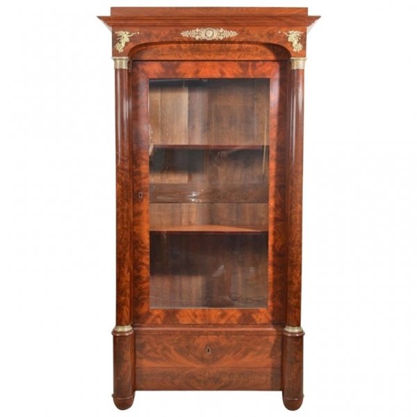 Antique French Empire Mahogany Bookcase c.1820 | Ref. no. 05874 | Regent Antiques