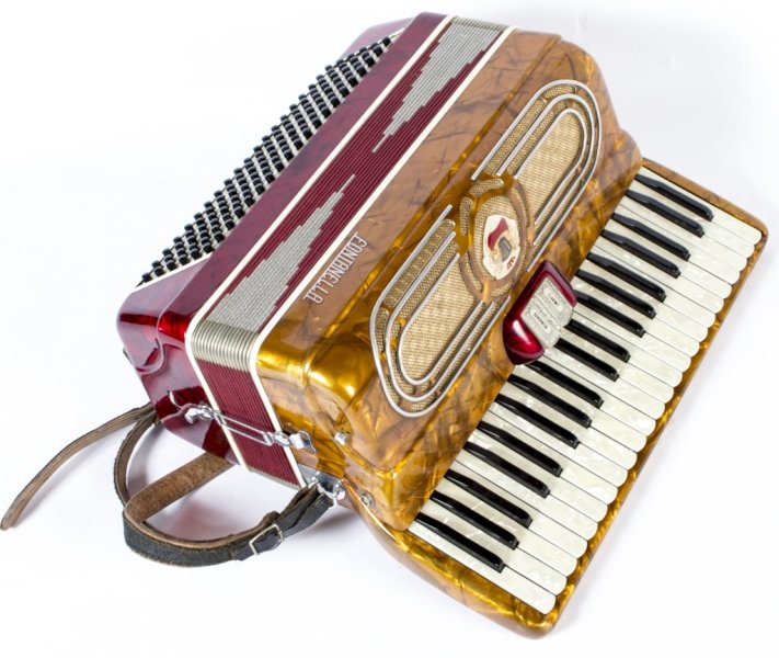 Vintage piano shop accordion