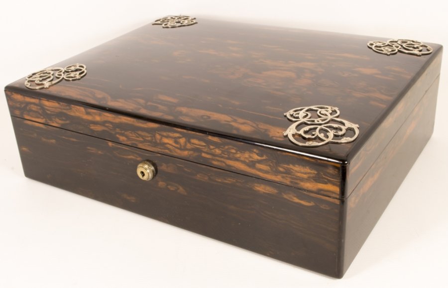 Antique Coromandel Glove Box by Leuchars & Son c.1890 | Ref. no. 06068 | Regent Antiques