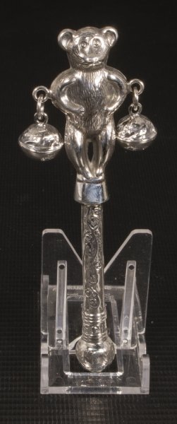 アンティークベビーベア Sterling Silver Bear | Ref. no. 06074 | Regent Antiques