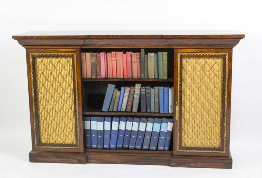 Antique Regency Rosewood Chiffonier Bookcase c.1820 | Ref. no. 06251 | Regent Antiques