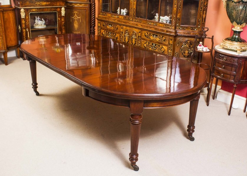 Antique Victorian Extending Dining Table c.1880 | Ref. no. 06256 | Regent Antiques