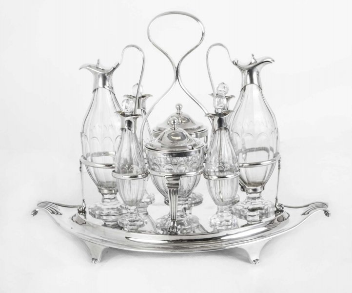 Antique English Silver Condiment Cruet Paul Storr  1797 | Ref. no. 06306 | Regent Antiques