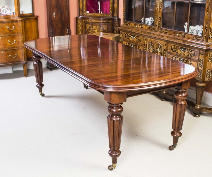 Antique Victorian 8ft Mahogany  Dining Table c.1870 | Ref. no. 06314 | Regent Antiques