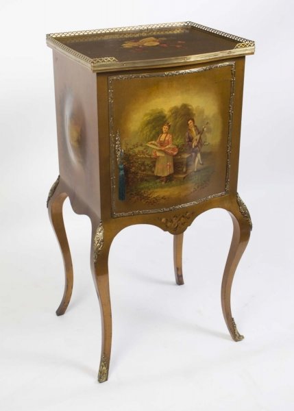 Antique French Vernis Martin Music Cabinet c.1900 | Ref. no. 06391 | Regent Antiques