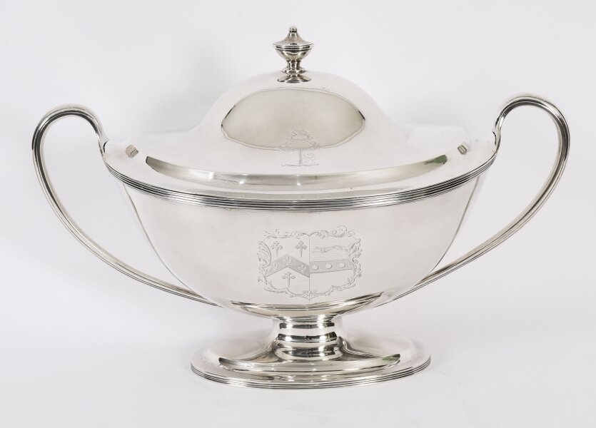Antique Sterling Silver George III Tureen by William Bennett 1808 19thC | Ref. no. 06397x | Regent Antiques