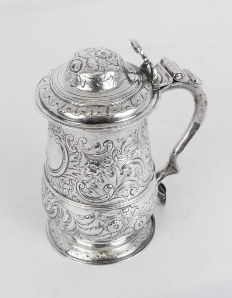 Antique George III Silver Tankard | Antique Silver Tankard | Ref. no. 06400 | Regent Antiques