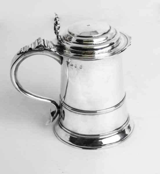 Antique English George III Silver Tankard 1764 | Ref. no. 06462 | Regent Antiques