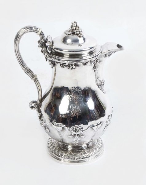 Antique William IV Sterling Silver Beer Jug 1831 | Ref. no. 06540 | Regent Antiques