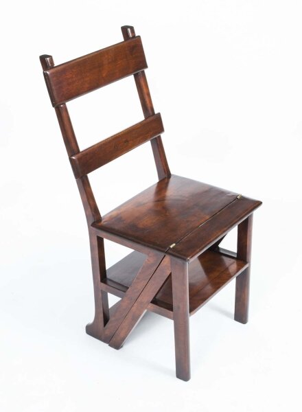 Antique Victorian Metamorphic Chair Library Steps c1880 | Ref. no. 06546 | Regent Antiques