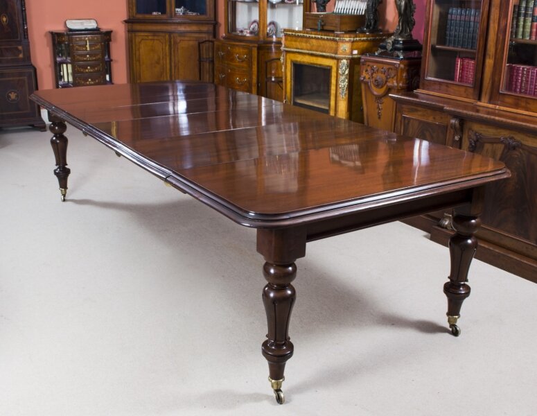 Antique 10 ft William IV Mahogany Dining Table c.1840 | Ref. no. 06549 | Regent Antiques