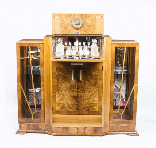 Antique Art Deco Burr Ref No 06552 Regent Antiques