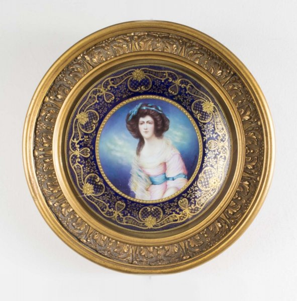Antique Hand Painted Paragon Dish \'Mrs Sheridan\' c.1900 | Ref. no. 06619 | Regent Antiques