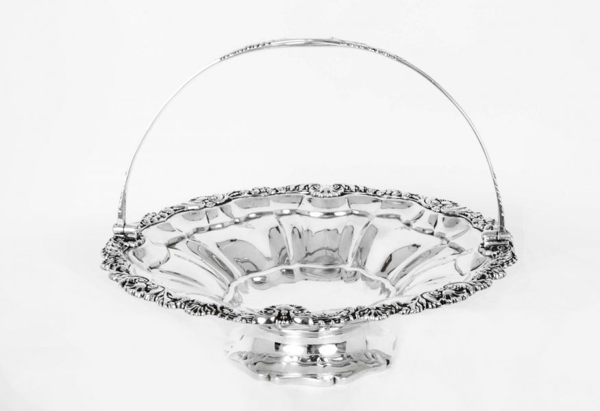 Antique Sterling Silver Fruit Basket by Paul Storr 1825 | Ref. no. 06641 | Regent Antiques